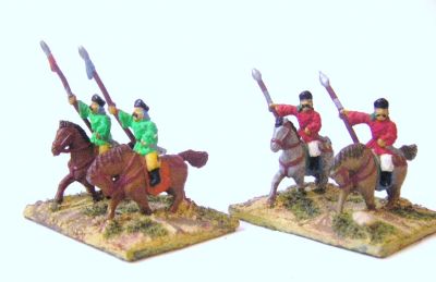 Chinese Light Horse lancers and javelinmen
Chinese Troops 
Keywords: Quin