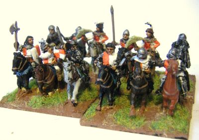 Medieval Cavalry
Medieval Cavalry - mix of various Donnington figures. 
Keywords: unbarded