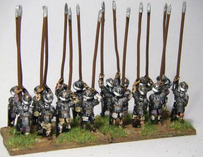 Low Countries Pikemen
Fairly tall 15mm - bit closer to 17/18mm 
Keywords: lcountries medgerman medfoot