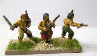 Pirate Infantry
Pirate figures. In this picture you have mostly Blue Moon 
Keywords:  Pirate