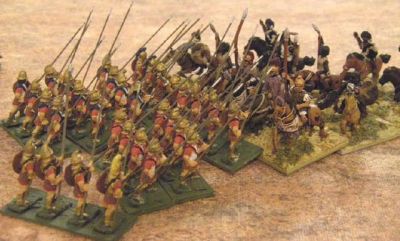 Pontic Pikemen attacked by Numidian cavalry
Keywords: NUMIDIAN