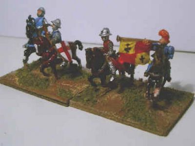Mounted Crossbowmen
from http://www.vexillia.ltd.uk/
