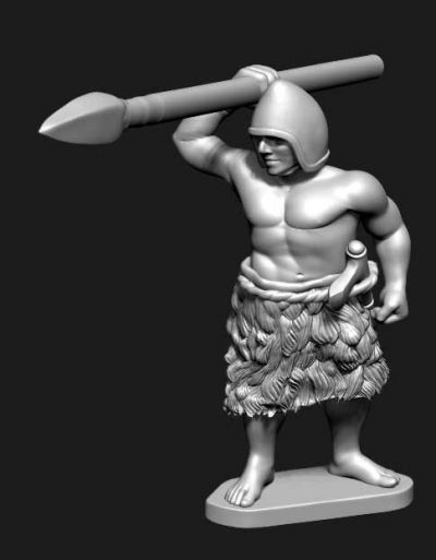 Museum Miniatures Sumerian javelin-man, light infantry
A stunning new range from [url=https://www.museumminiatures.co.uk/chariot/sumerian.html]Museum Miniatures[/url]. Image from the manufacturers website, used with permission.
Keywords: Sumerian