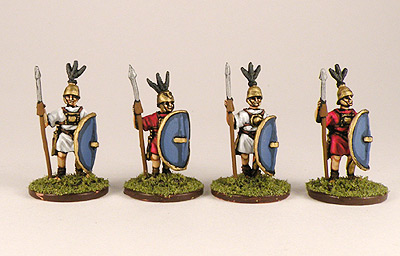 Mid Republican Romans
MRR troops from Warmodelling. Photos by kind permission of [url=http://www.warmodelling.co.uk/]Battle Miniatures[/url], one of their UK resellers
Keywords: MRR