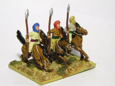 Arab
Unarmoured Cavalry from [url=http://www.essexminiatures.co.uk/frames15anc.html]Essex's generic Arab ranges[/url]
Keywords: dailami arab khurasanian umayyad bedouin abbasid