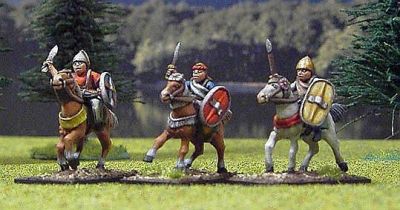Corvus Belli Spanish Celtiberian Cavalry.
Available in the UK from [url=http://www.vexillia.ltd.uk]Vexilia[/url], Europe from [url=http://www.corvusbelli.com/en/default.asp]Corvus Belli[/url] or the US from [url=http://www.50paces.com]50 Paces[/url]
Keywords: ancspanish