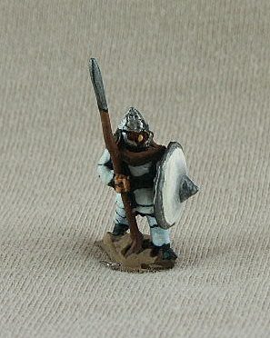 Slav Infantry
Slav troops from [url=http://shop.ancient-modern.co.uk]Donnington[/url] and painted by their painting service. DWF01 Better Armed Spearman tunic, trousers, spear, cloak, large round shield
 
Keywords: lpole lrussian SLAV eeffoot gothinf