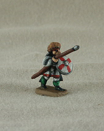 Romano-Byzantine 
Romano-Byzantines from [url=http://shop.ancient-modern.co.uk]Donnongton[/url] and painted by their painting service.  RBF10 Isaurian Auxiliary tunic, trouser, spear, shield, advancing
 
Keywords: EBYZANTINE thematic gothfoot LIR