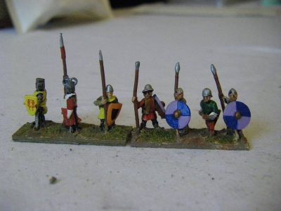 Spearmen and men at arms
Medieval Infantry Spearmen and men at arms
Keywords: medspearmen