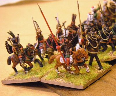 Ottoman Delhis - Serradkulu cavalry  3 variants  of horseman/horse
Astonishingly well painted Ottomans from [url=http://www.legio-heroica.com/index-en.html]Lehio Heroica[/url], from the collection of Lenin
Keywords: Ottoman
