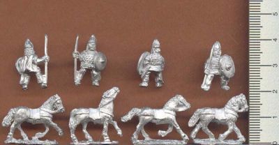 Frankish cavalry 
Frank range from Italys [url=http://www.strategiaetattica.it/elenco_15mm.asp]Miniature Wars[/url]. 
Keywords: gothcav lgoth EGERMAN Gothcav