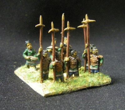 Chinese crossbow armed troops
Museum Miniatures crossbowmen
Keywords: Han