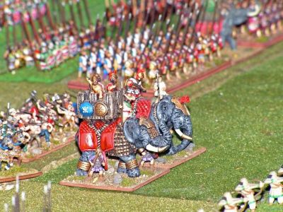 Battle of Magnesia
The Central phalanx advances
