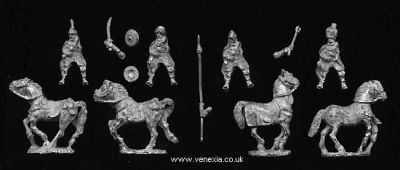Ottoman unbarded heavy cavalry
Ottomans from Venexia - sold in UK by http://www.vexillia.ltd.uk
Keywords: Ottoman