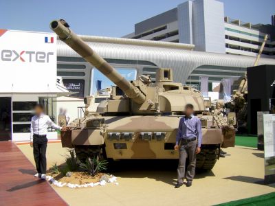 Leclerc 
Photos of AFVs at the IDEX 2013 exhibition [url=http://en.wikipedia.org/wiki/Leclerc]Leclerc on Wikipedia[/url]
