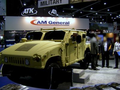 AM General Hummer
Photos of AFVs at the IDEX 2013 exhibition 
