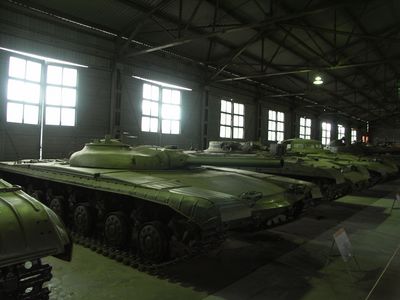 super-flat post war soviet experimental tank
