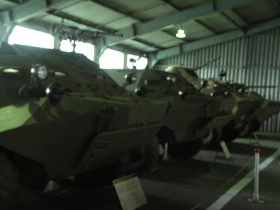 Russian Armoured car hall

