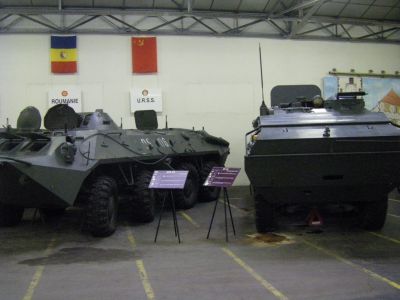 BTR 80 and Polish OT64
BTR 80 and Polish OT64  - Quite different  

