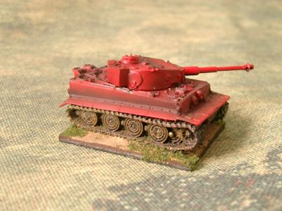 Tiger 1 in mythical ex-factory paint
