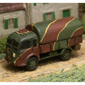 French Renault AGR
From [url=http://www.pithead-miniatures.tk/]Pithead Miniatures[/url] 5000 of these Renault AGR 4.5 ton trucks were produced in total. They served in the French army of 1940 in various roles and were later used by the Germans on the Eastern front. 
Keywords:  French German