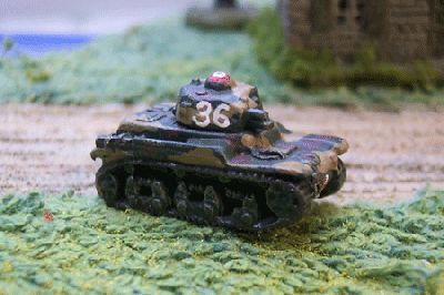 French Renault R35
From [url=http://www.pithead-miniatures.tk/]Pithead Miniatures[/url] The Renault R35 light tank was designed as the replacement for the old FT-17 of WW1 fame. The tank was armed with a short 37mm L/21 SA18 cannon and a 7.5mm machine gun. It was produced in great numbers and equipped two thirds of all French independent tank battalions. Models of this tank were also exported to Poland and they also supplied to units of the Rumanian army. 
Keywords:  French Polish Romanian