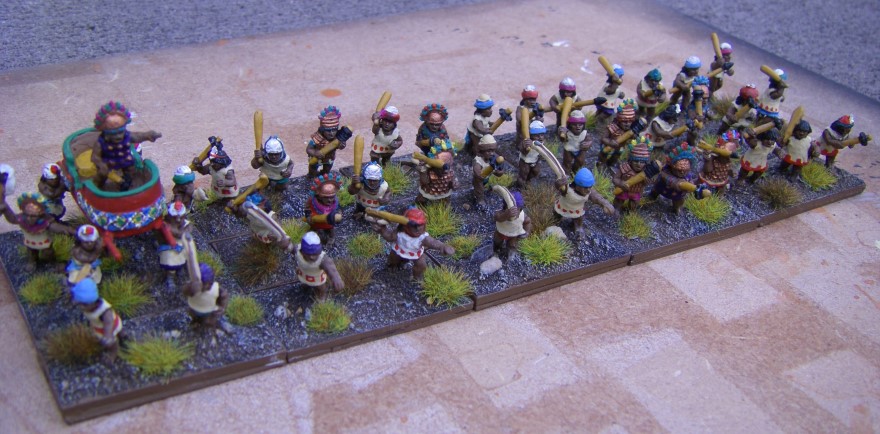 Painting The Chimu Imperial Army 1350-1480AD, Lurkio figures for DBA, 15mm