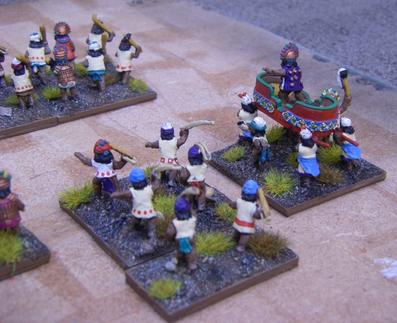 Painting The Chimu Imperial Army 1350-1480AD, Lurkio figures for DBA, 15mm