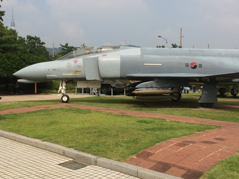 Korean War Memorial Museum Photos, Korean Air Force F4 Phantom