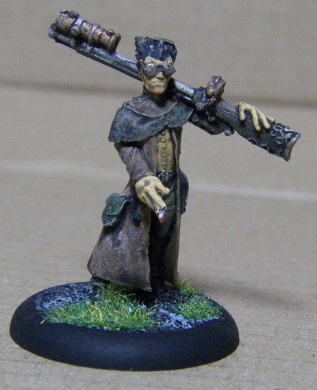 Malifaux, Marcus and Ramos Arcanist Crew Hans Painted, 30mm
