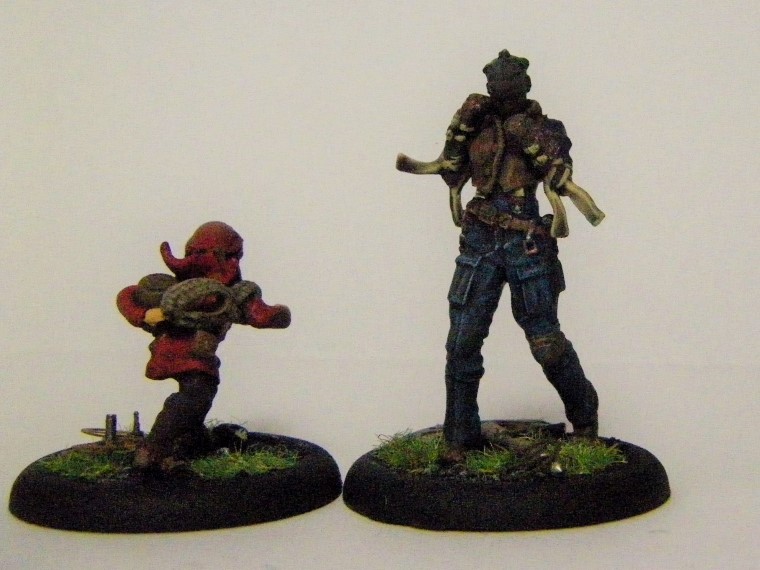 Malifaux, Arcanist faction Ironsides Painted, Wyrd Games