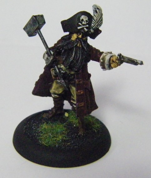 Malifaux, Arcanist faction The Captain, Ironsides Crew Box Painted, Wyrd Games