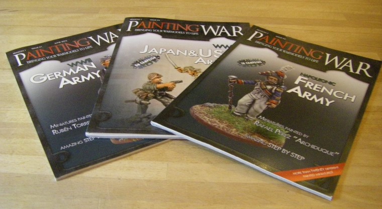 Review of Painting War Magazine from Spain, WW2, Napoleonics