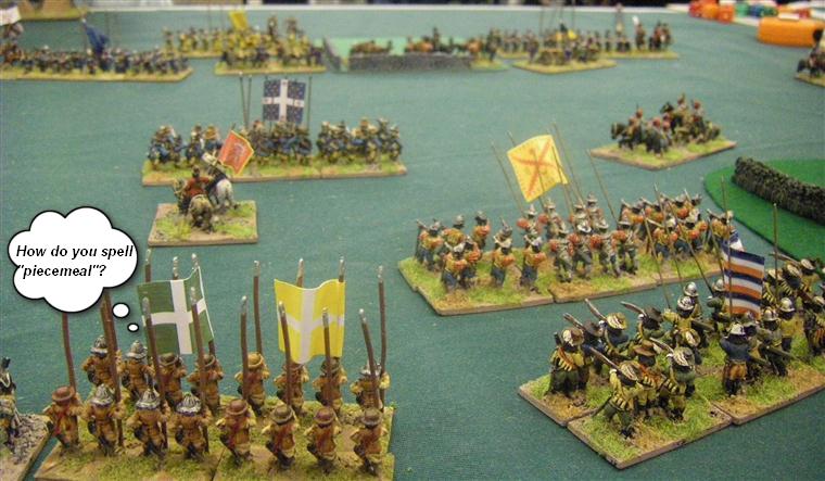 FoG:R Renaissance: Thirty Years' War French, Dutch and German vs Imperial Spanish, 15mm