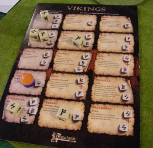 Gripping Beast's SAGA, 1-day Saga Jomsviking battle board