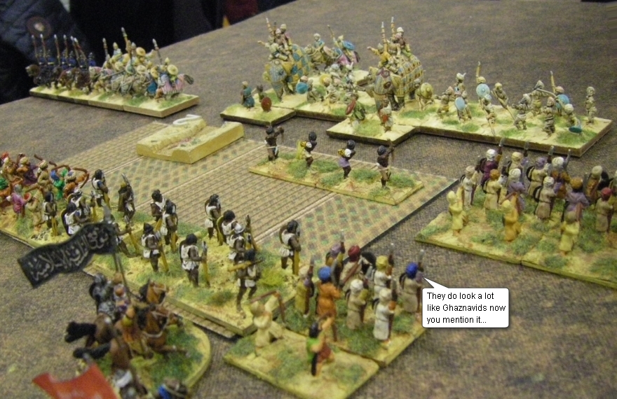 L'Art de la Guerre, Open: Umayyad Arab vs Delhi Sultanate, 15mm