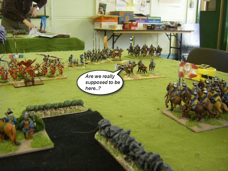 FoG Renaissance: Later Imperial Spanish vs 30 Years War French, 28mm