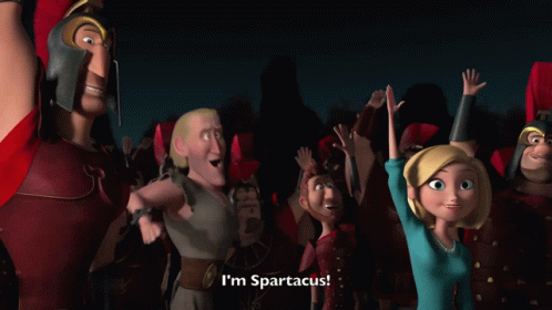 I'm Spartacus!