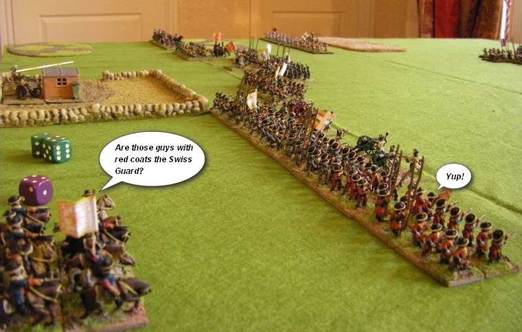FoGR Age of the Sun King: Later Louis XIV French army lines up for battle, 15mm Essex figures