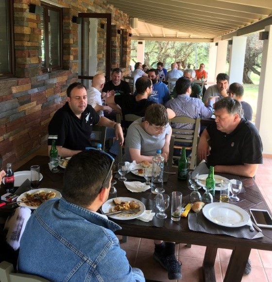 Lunch at patras 2018