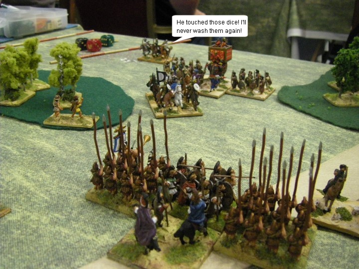 L'Art de la Guerre, Ancients: Alexandrian Macedonian vs ArmyZZ, 15mm