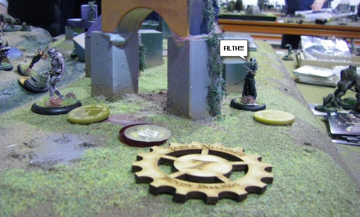 Malifaux, 50 Soulstone Fixed Faction: Arcanists vs Leviticus and the Filthy Outcasts, 32mm