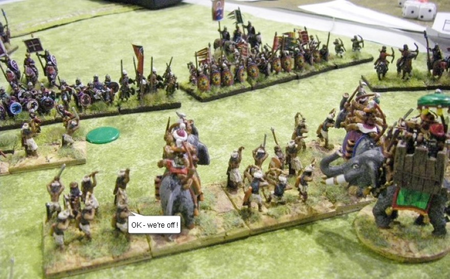 L'Art de la Guerre, Open Period: Alexander The Great vs Nikephorian Byzantine, 15mm