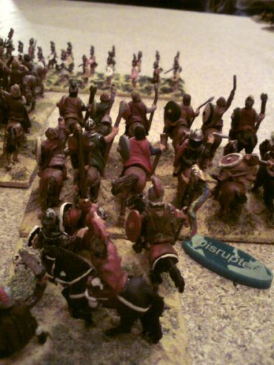 Barbarian Gothic cavalry in Roman service
Keywords: gothcav