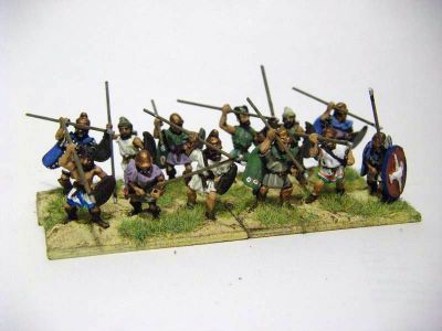 Spear armed Peltasts
Keywords: thracian