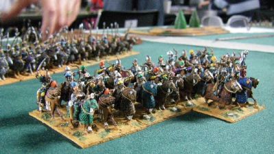 Sassanid mounted bowmen
Photographed at Roll Call 2008
Keywords: parthian