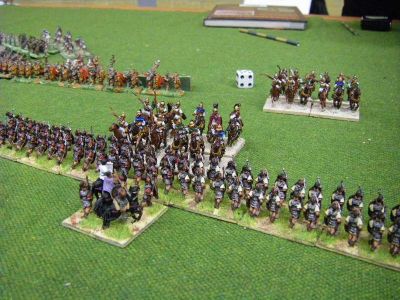 Legions take on Greek cavalry
Keywords: LRR