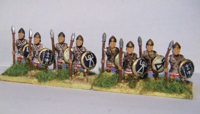 Carthaginian Spearmen 
with LBMS shield transfers. 
Keywords: lcarthage
