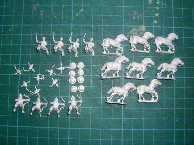 Mamluk Cavalry 
Ghulam Heavy Cavalry (2 variants - mace / bow) unarmoured horse CI 2
Keywords: mamluk