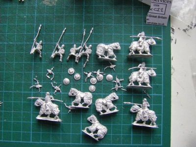 Islamic Elite Cavalry/Guard 
Islamic Elite Cavalry/Guard (2 lancer variants on armoured horse) NB : The single piece lancer is currently withdrawn indefinitely - the latest mould is not giving a good enough quality casting for issue.
Keywords: mamluk, seljuk,